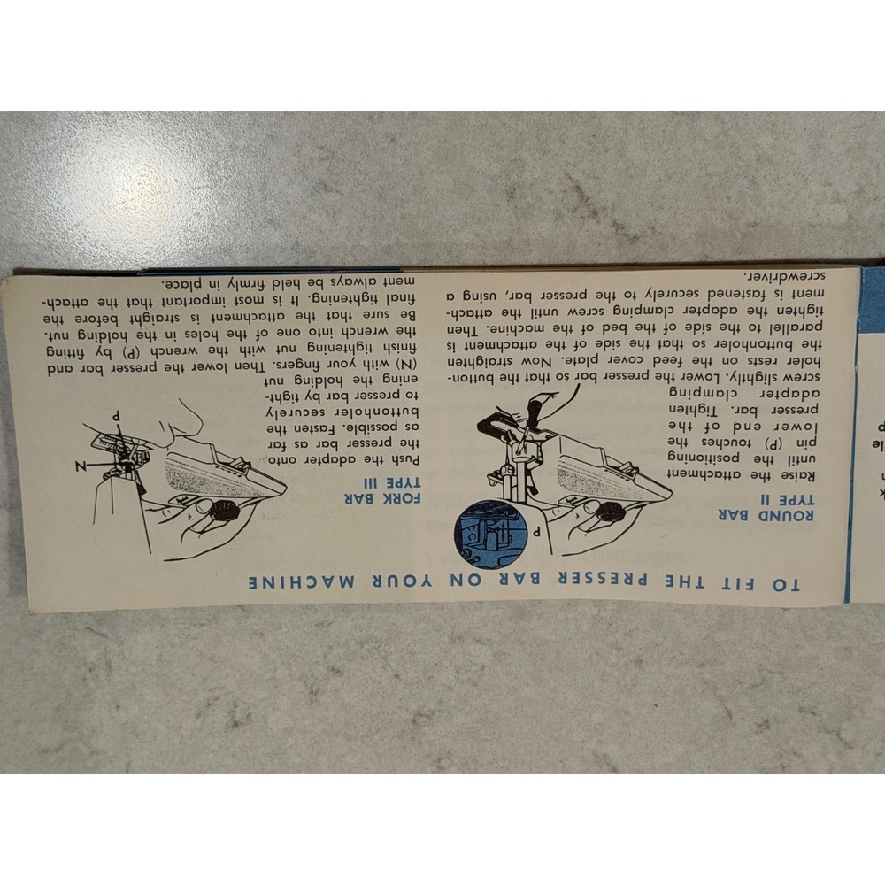 Vintage Greist Automatic Buttonholer, Style #1 1956, with Templates and box - Picture 12 of 13